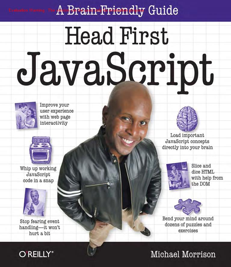《Head First JavaScript_Michael Morrison》