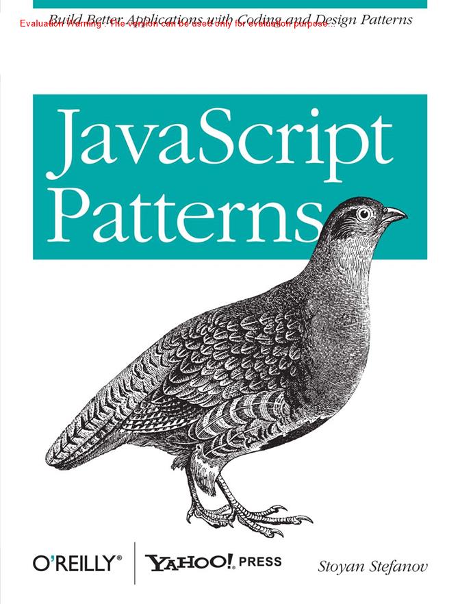 《JavaScript Patterns_Stoyan Stefanov_英文版》