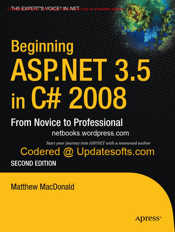 《ASP NET 35入门(Beginning ASP NET35 in C# From Novice to Professional)_Matthew MacDonald》