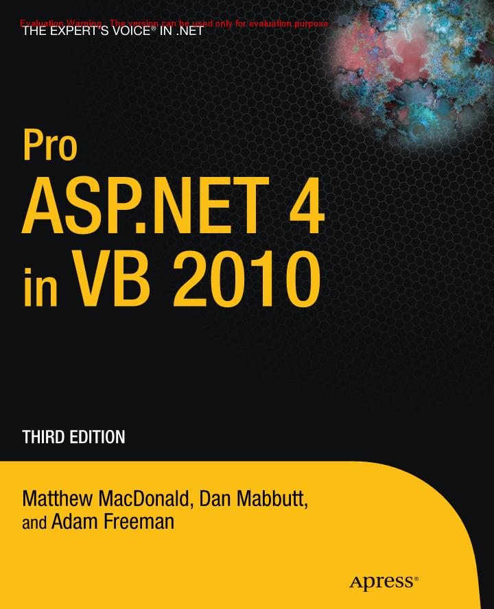 《ASPNET 4 in VB 2010_共1665页》