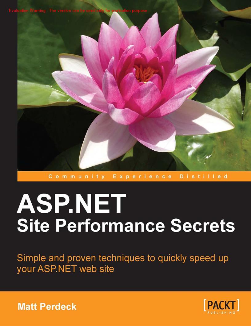 《ASPNET Site Performance Secrets_Matt Perdeck》